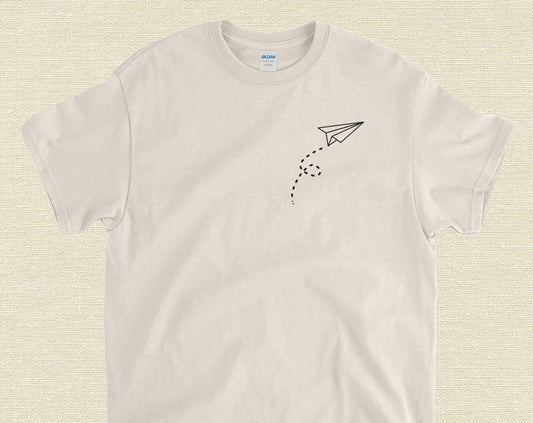 Drawing Natural Beige T-Shirt